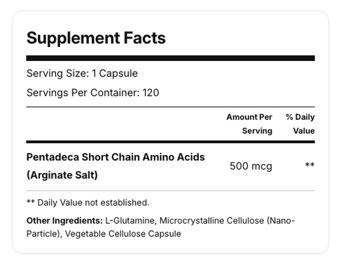 Protective Complex Supplement Facts